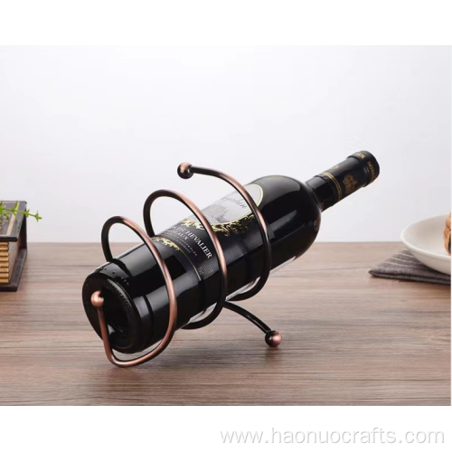 The snail smooth IRON wine rack